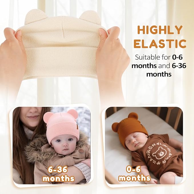 DANMY Baby Beanie Warm Winter Hat - Image 5