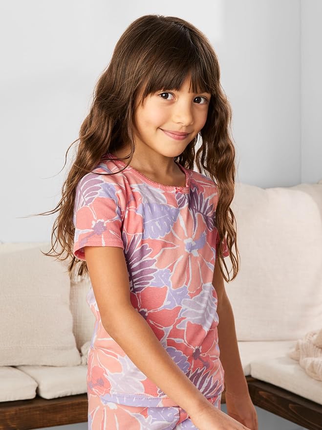 Simple Joys by Carter's Girls 6-piece Snug Fit Cotton Pajama Set - Image 2