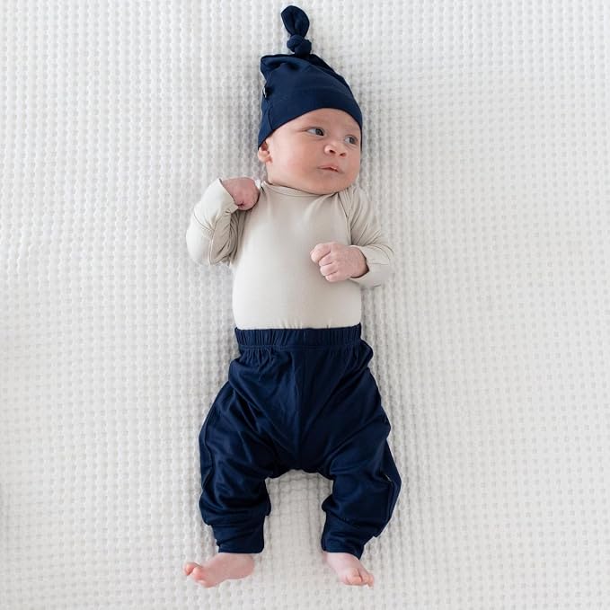 KYTE BABY Unisex Bamboo Rayon Baby Beanie Soft Knotted Cap - Image 2