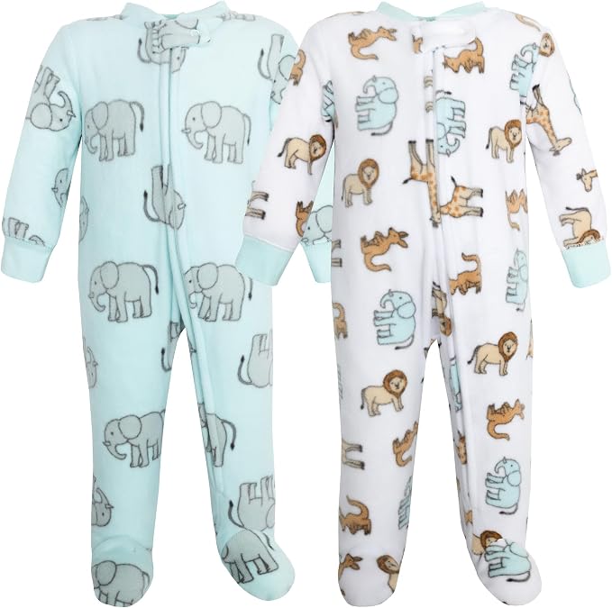 Hudson Baby Unisex Baby Fleece Sleep and Play by HudsonBaby