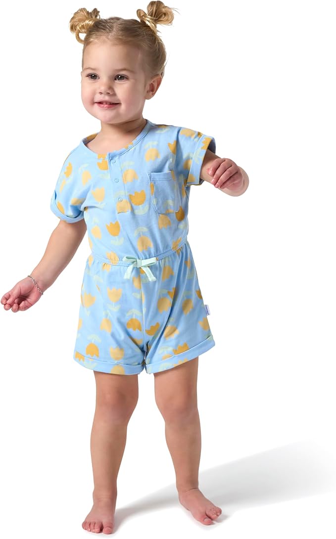 Onesies Brand Baby Girls' 3-pack Romper - Image 5