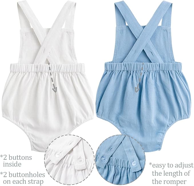 Simplee kids Baby Bunny Outfits Romper, Zipper Up - Image 3