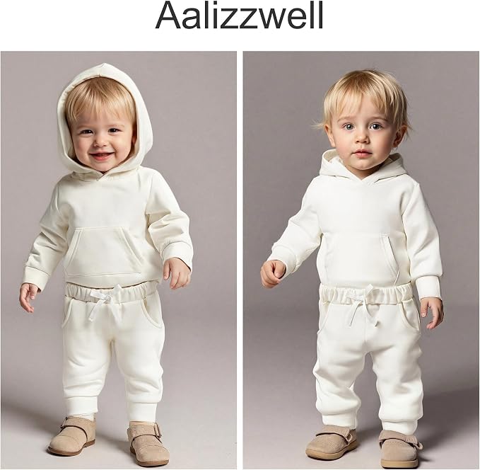 Aalizzwell Infant Baby Winter Hoodie Outfit - Image 3