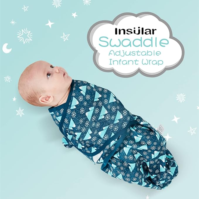 insular Baby Swaddle Wrap, Swaddle Blanket - Image 2