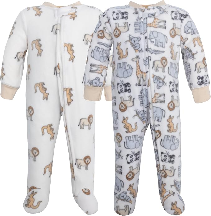 Hudson Baby Unisex Baby Fleece Sleep and Play by HudsonBaby