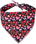 Lionet Paws Valentine Dog Bandana by lionetpaws