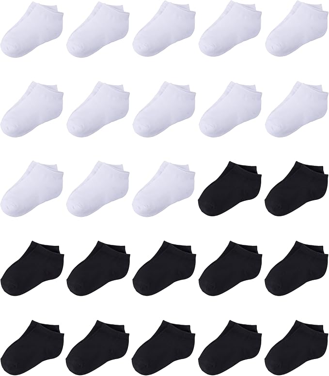 Duufin Toddler Socks 25 Pairs Ankle Socks by Duufin