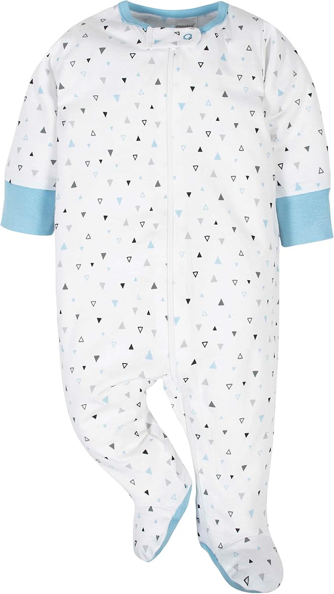 Onesies Brand Baby Boys' 4-pack Sleep 'N Play Footies - Image 3