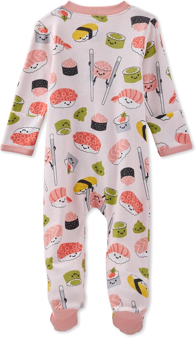 Butterblu Scout Sleep & Play 100% Organic Cotton Footed Zip Front PJs | GOTS - Image 3