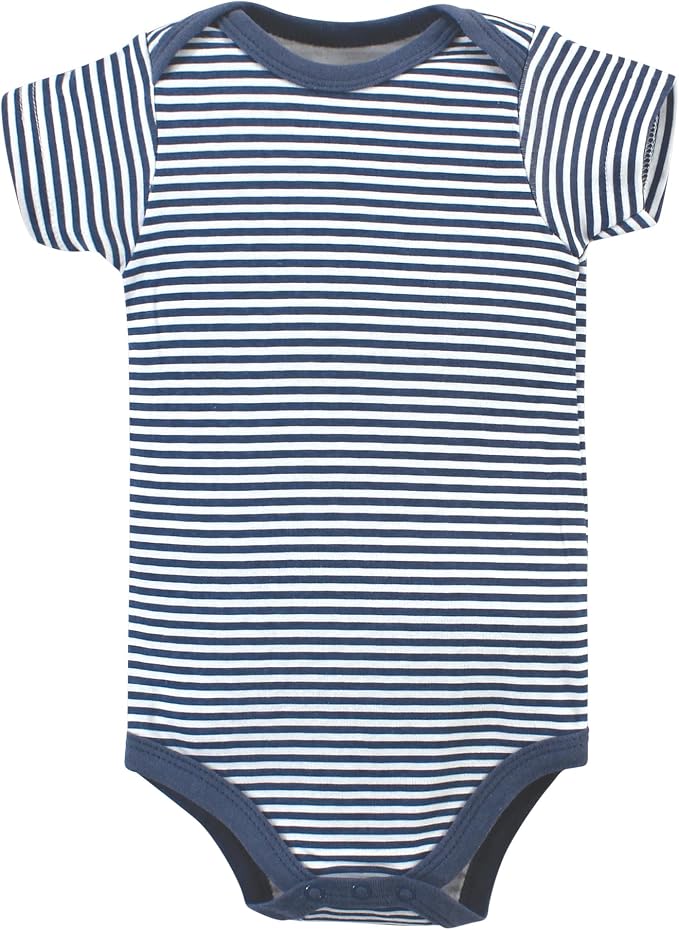 Hudson Baby Unisex Baby Cotton Bodysuits 5-pack - Image 7