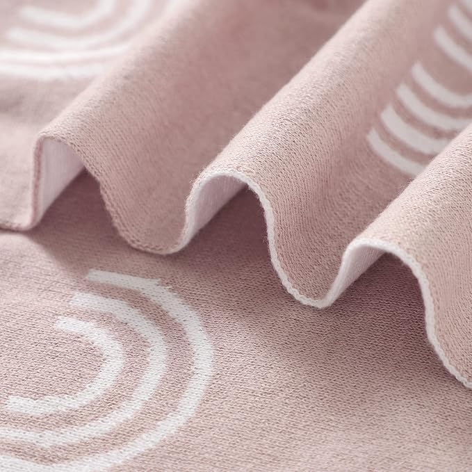 Knit Baby Swaddle Blanket for Girls - Image 7