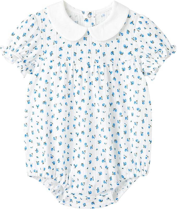 pureborn Baby Girls Boys Bodysuit One-Piece Romper 0-24 Months by pureborn