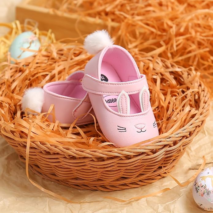 Ohwawadi Infant Baby Boys Girls Slippers Cozy Fleece Booties Soft Bottom Warm - Image 7