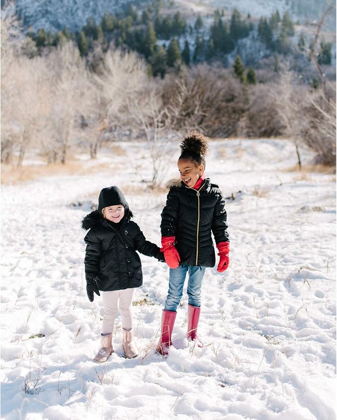 Waterproof Kids Mittens Gloves, 100G 3M Thinsulate Baby Toddler Winter Snow - Image 7