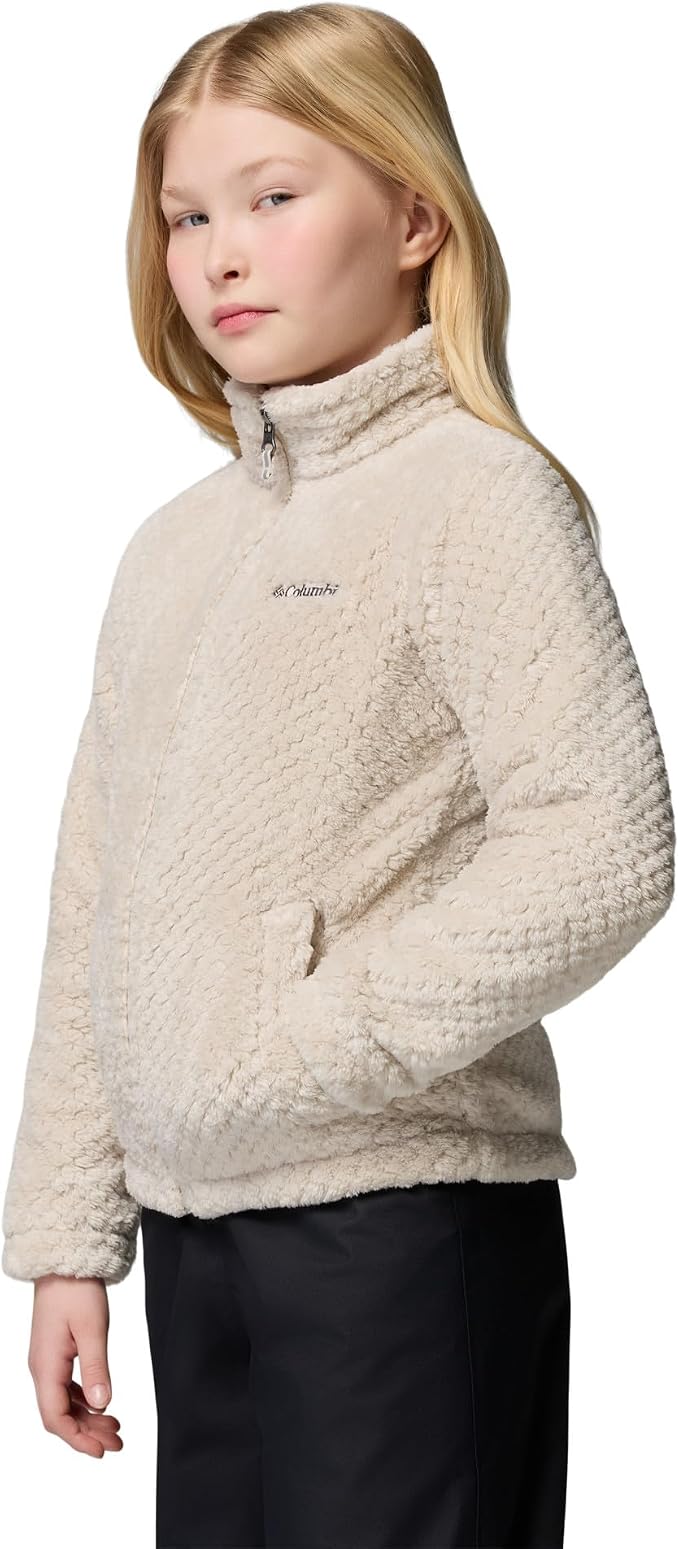 Columbia Youth Girls Fire Side Sherpa Full Zip Fleece Jacket - Image 2