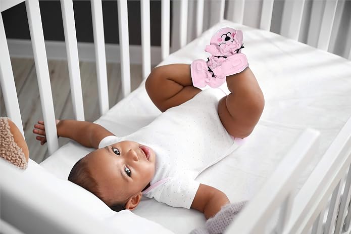 Cozy Fleece Baby Booties- Sherpa Baby Crib Booties Soft Soled Winter Shoes - Image 7