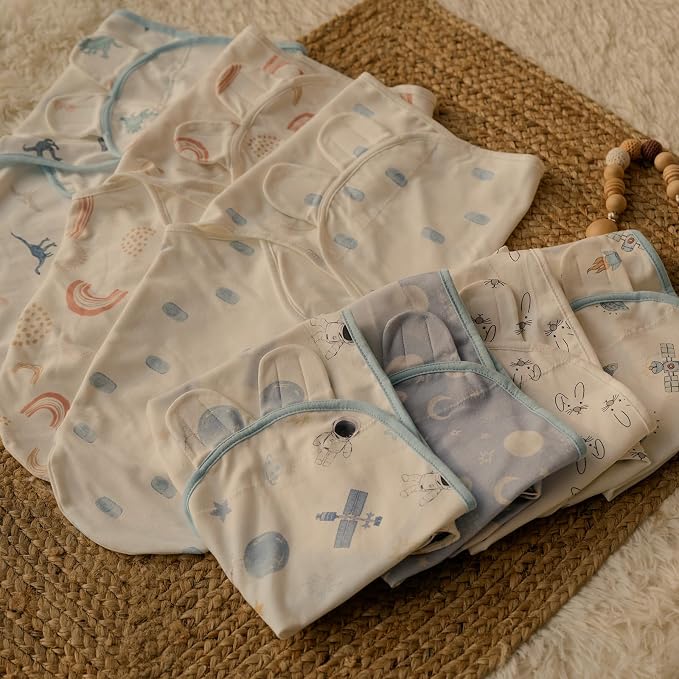 GLLQUEN BABY Swaddles for Newborns 0-3 Months, Adjustable & Easy Fastener | - Image 9