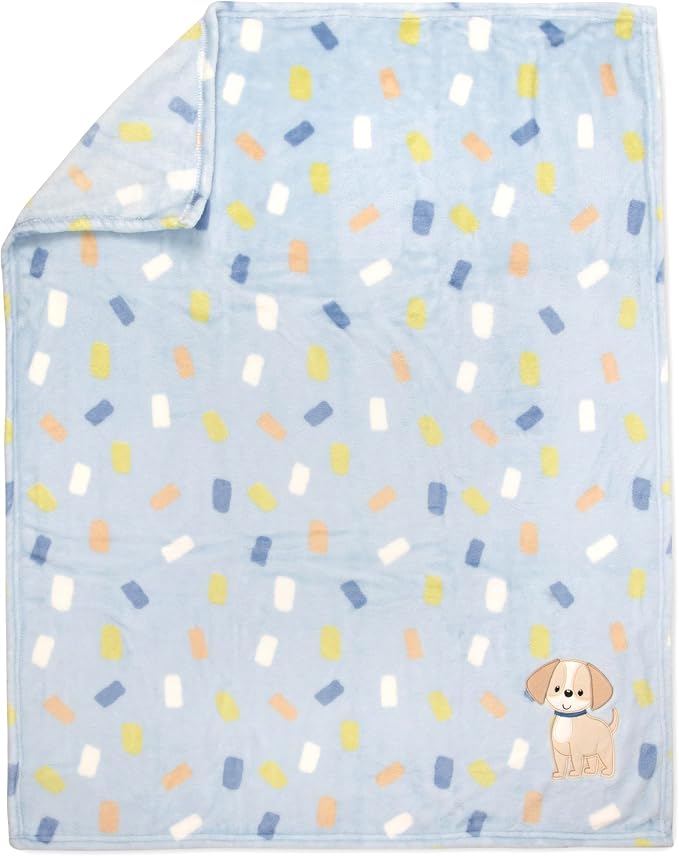 Plush Fleece Throw and Receiving Baby Blankets - Image 5