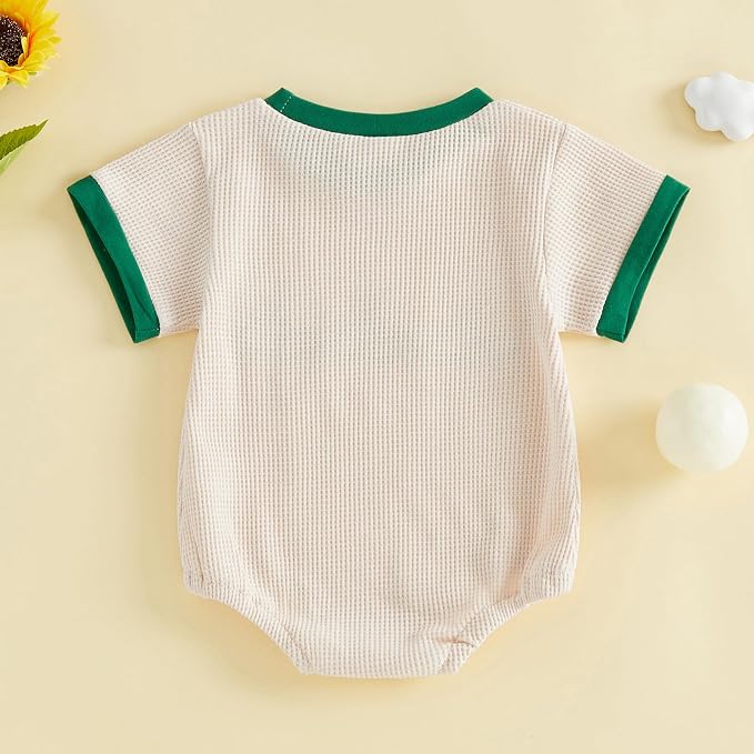 Newborn Baby Boy Girl Summer Clothes Funny Print Sweatshirt Romper Oversized - Image 8