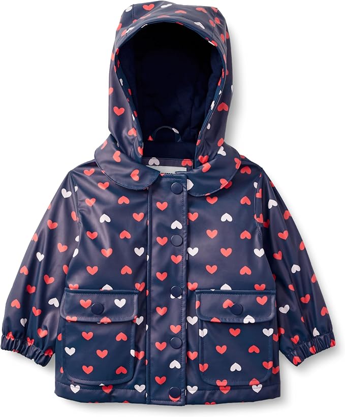 Amazon Essentials x Sofia Grainge Toddler and Baby Girls' Water-Repellent Rain by AmazonEssentials