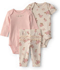 Carter's Baby Girls' 3-piece Bodysuit Pant Sets by Carters
