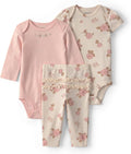 Carter's Baby Girls' 3-piece Bodysuit Pant Sets by Carters