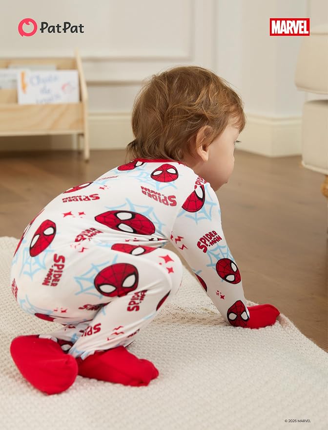 Disney Baby Viscose Made from Bamboo 2-Way Zipper Footie Outfit NB to Inf - Image 4