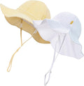 Baby & Toddler Wide Brim Sun Hats UPF 50+ Sun Protection Bucket Cap Cute by Dasmini