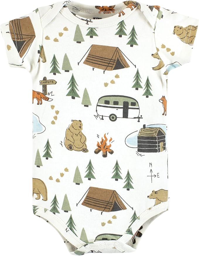 Hudson Baby Unisex Baby Cotton Bodysuits - Image 5