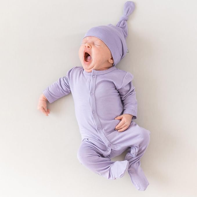KYTE BABY Unisex Bamboo Rayon Baby Beanie Soft Knotted Cap - Image 2