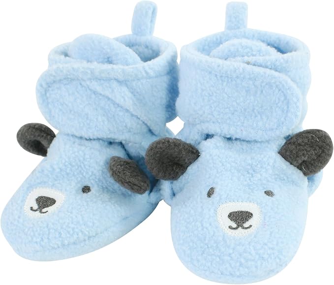 Hudson Baby Unisex-Baby Cozy Fleece BootiesSlipper Sock - Image 5