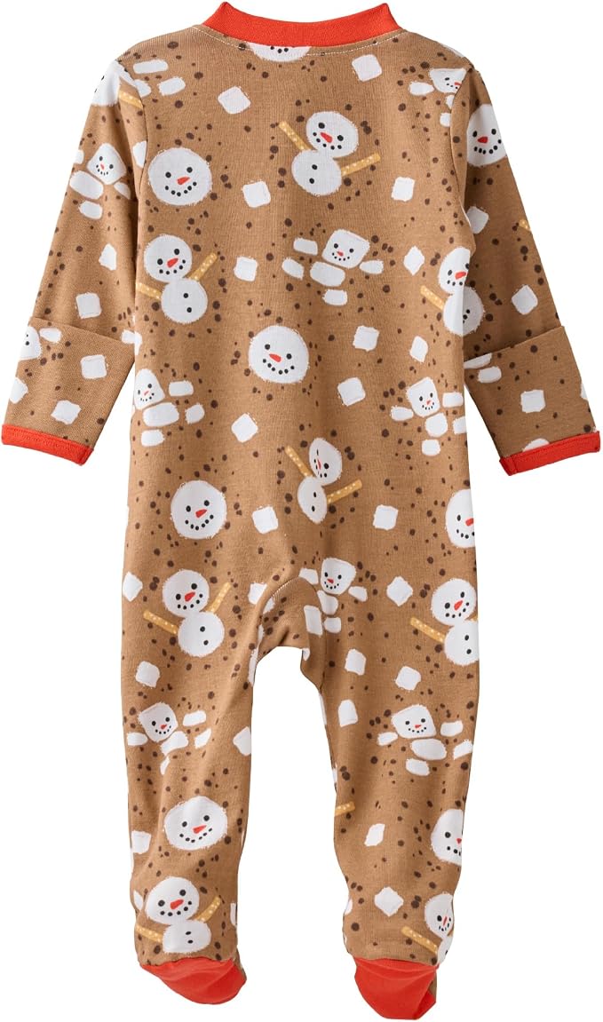Butterblu Scout Sleep & Play 100% Organic Cotton Footed Zip Front PJs | GOTS - Image 3