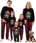 Awoscut Family Christmas Pajamas Matching Pajamas for Family, Xmas PJs Sets Holiday Sleepwear
