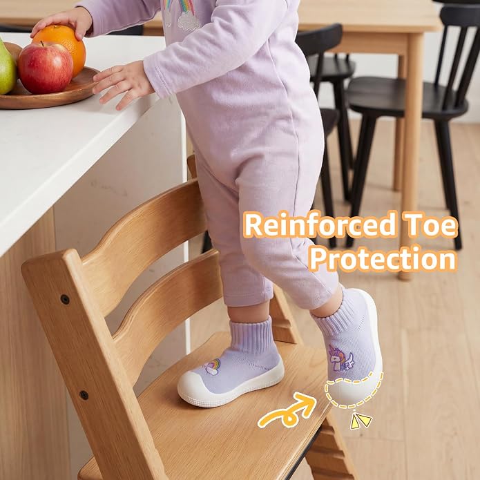 STQ Baby/Toddler Sock Walking Shoes Infant Slippers - Image 7