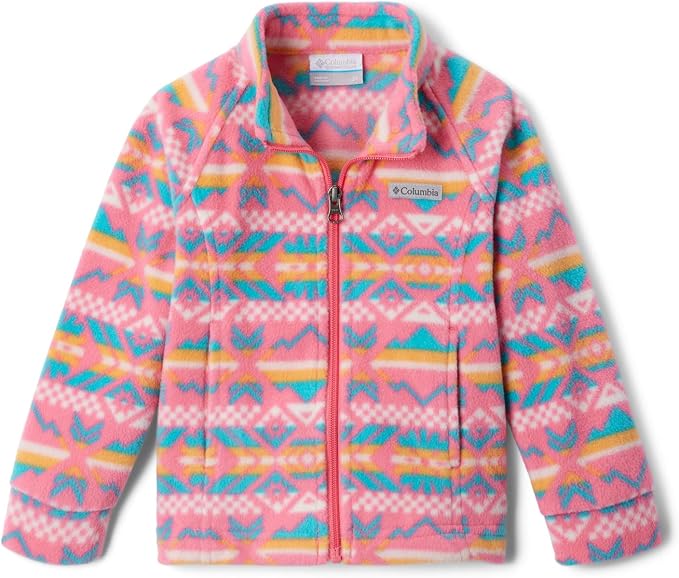 Columbia Youth Girls Benton Springs II Printed Fleece Jacket by Columbia