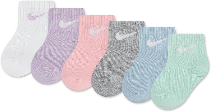Nike Baby 6-pack Baby/Toddler Basic Socks by Unknown