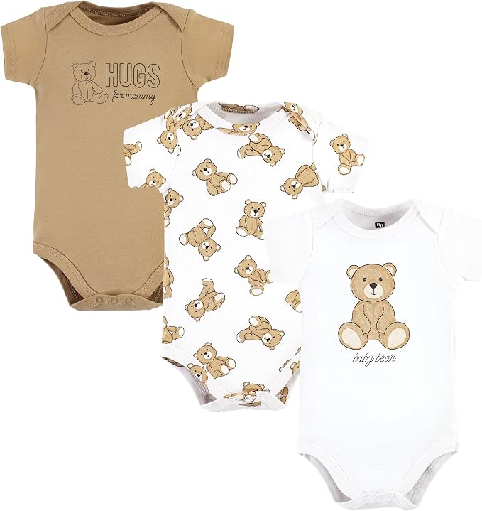Hudson Baby Unisex Baby Cotton Bodysuits by HudsonBaby