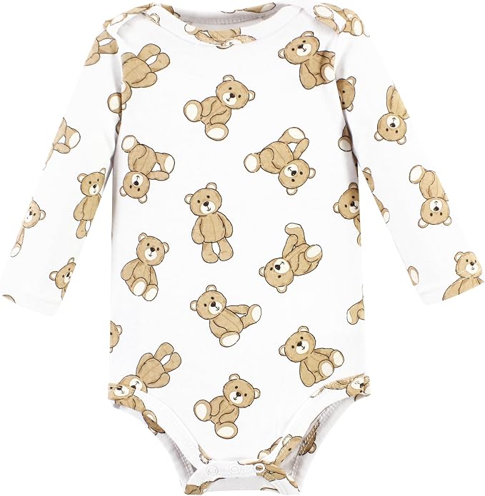 Hudson Baby Unisex Baby Cotton Bodysuits - Image 6