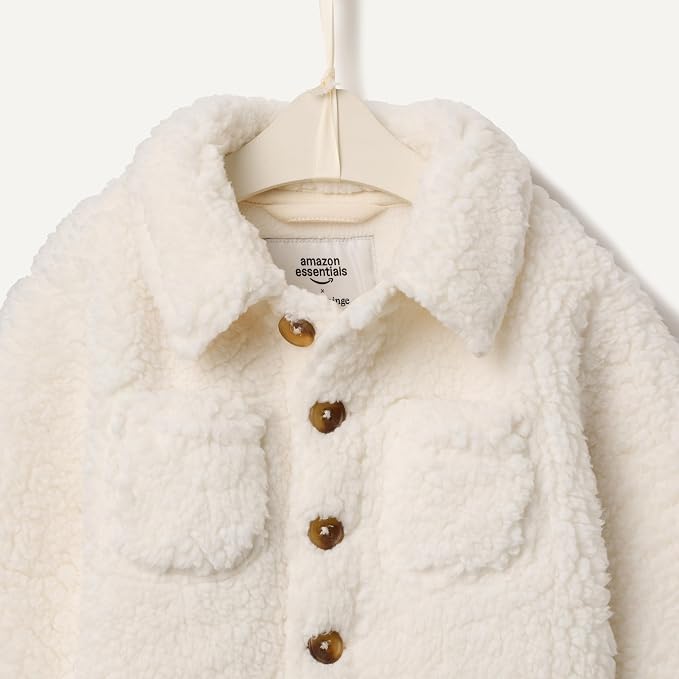 Amazon Essentials x Sofia Grainge Toddlers and Baby Boys' Sherpa Fleece - Image 5