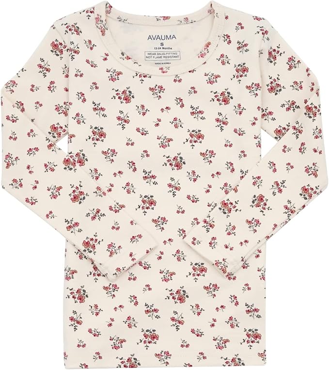 AVAUMA Baby Boys Girls Pajama Set 6M-7T Kids Cute Toddler Snug fit Pattern - Image 2