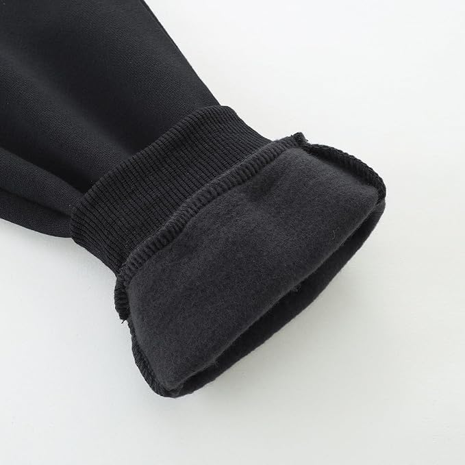 3 Pack Boy's and Girl's Fleece Pull on Jogger Sweatpant with Pockets and Drawstring 2-13 Years