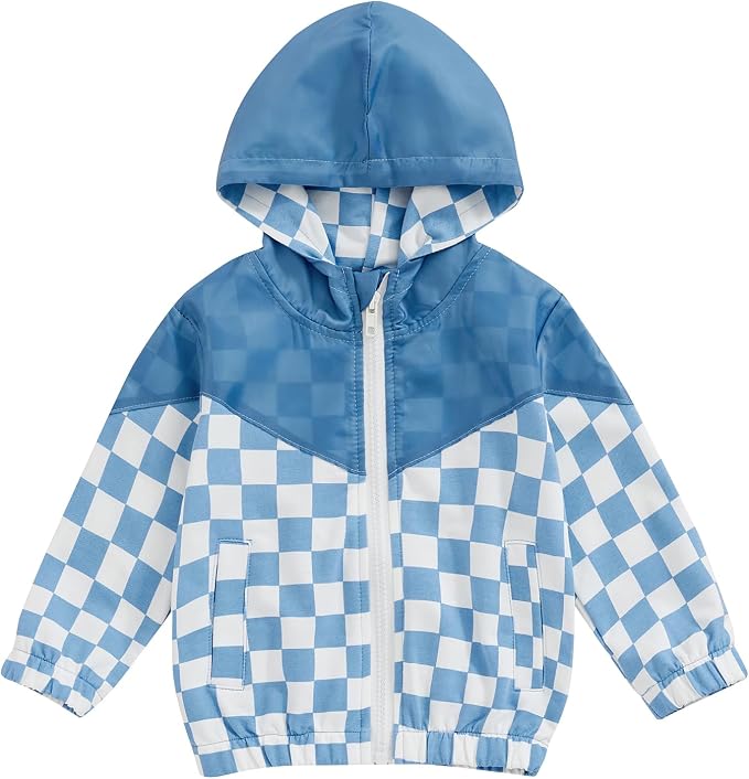 MERSARIPHY Toddler Boy Hoodies Jacket Baby Boy Lightweight Zip Up Coat by MERSARIPHY