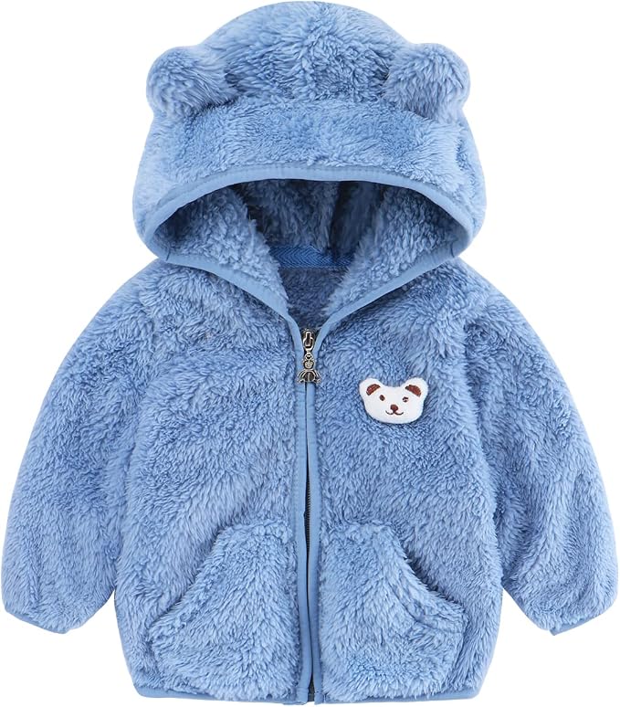 Baby Boy Fleece Jacket Girl Winer Clothes Coat by TUMARON