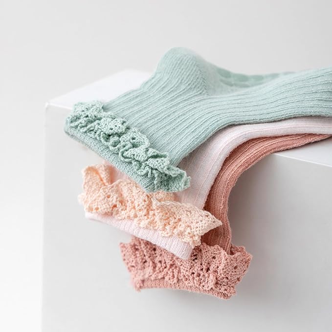 AQOKKA Baby Girl Toddlers Socks - Image 5