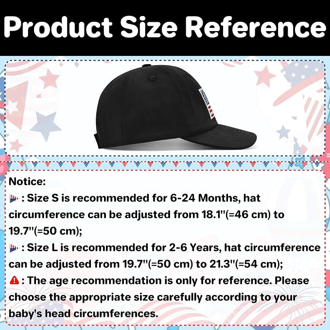 qikqik Baby Baseball Cap Toddler Baseball Hat Baby Ball Cap Toddler Hats - Image 6