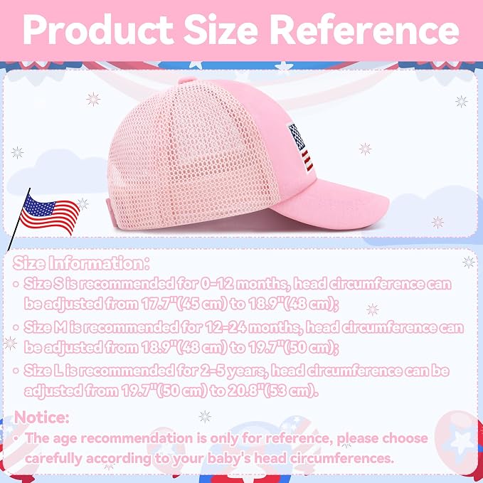 Olreco Baby Baseball Cap Toddler Baseball Hat - Image 6