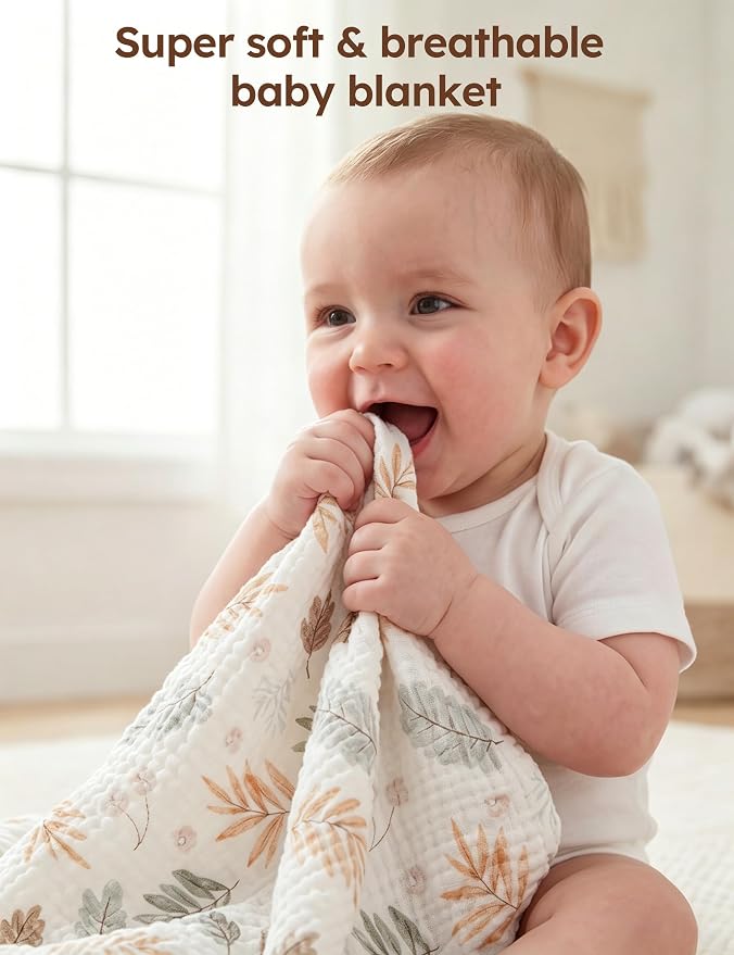 Unnivoll Muslin Swaddle Blankets - Image 4