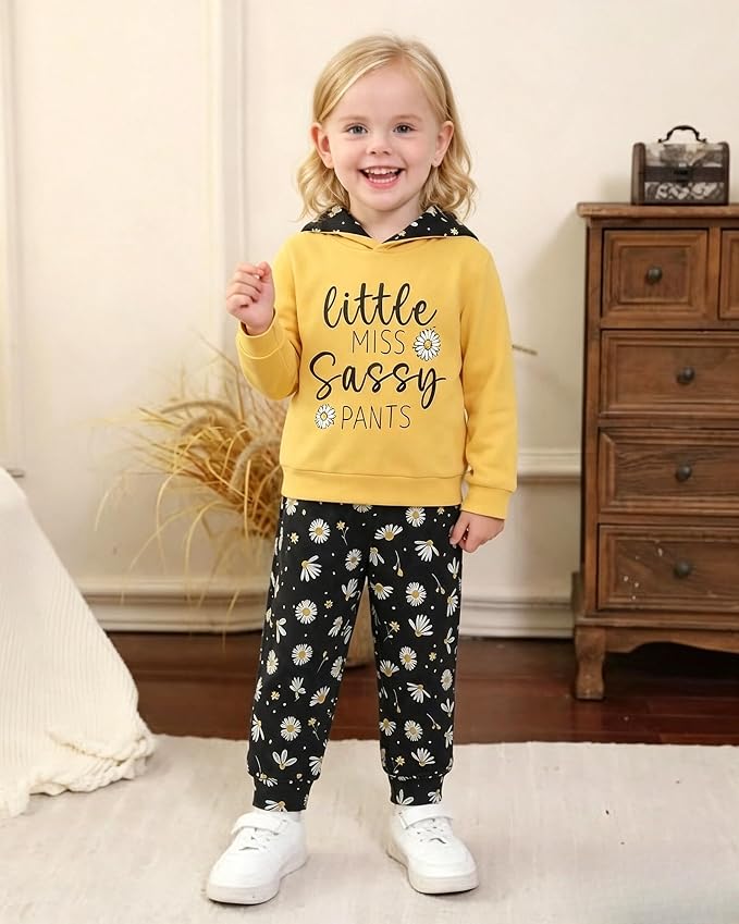 ZOEREA Toddler Girl Clothes Baby little Outfits Fall Winter Cute Sets 1-6T - Image 2