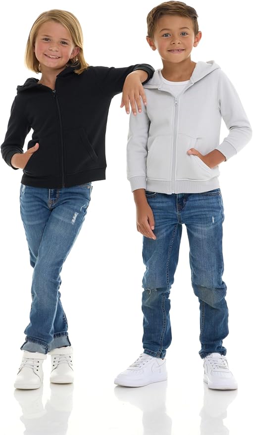 Cudlie 2-Pack Toddler Zip-Up Hoodies - Image 2
