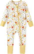 Disney Baby Viscose Made from Bamboo 2-Way Zipper Footie Outfit NB to Inf by Disney